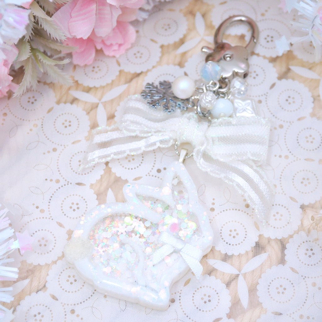 Snowbunny Blizzard (Flocked tail and blush)