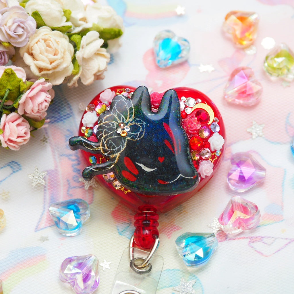 ルナ森 Mood Ring effect Kitsubun Badge Reel