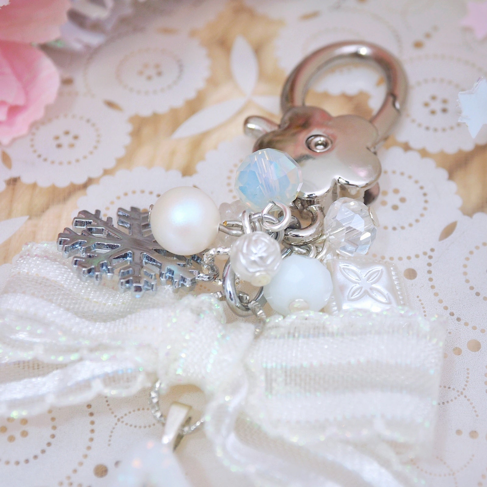 Snowbunny Blizzard (Flocked tail and blush)
