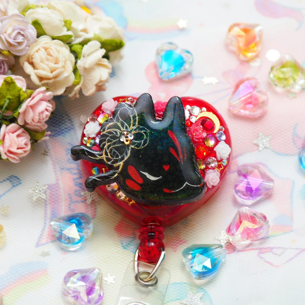 ルナ森 Mood Ring effect Kitsubun Badge Reel