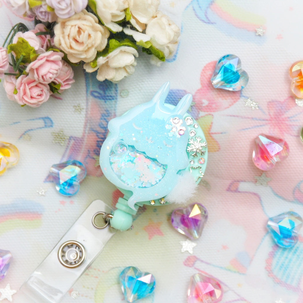 Winter Bun Badge Reel (Glows)
