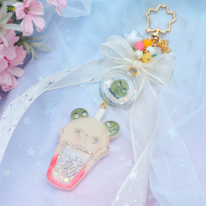 Double sided Painted Boh Charm