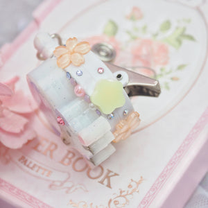 Taro Boba Cow Badge Reel