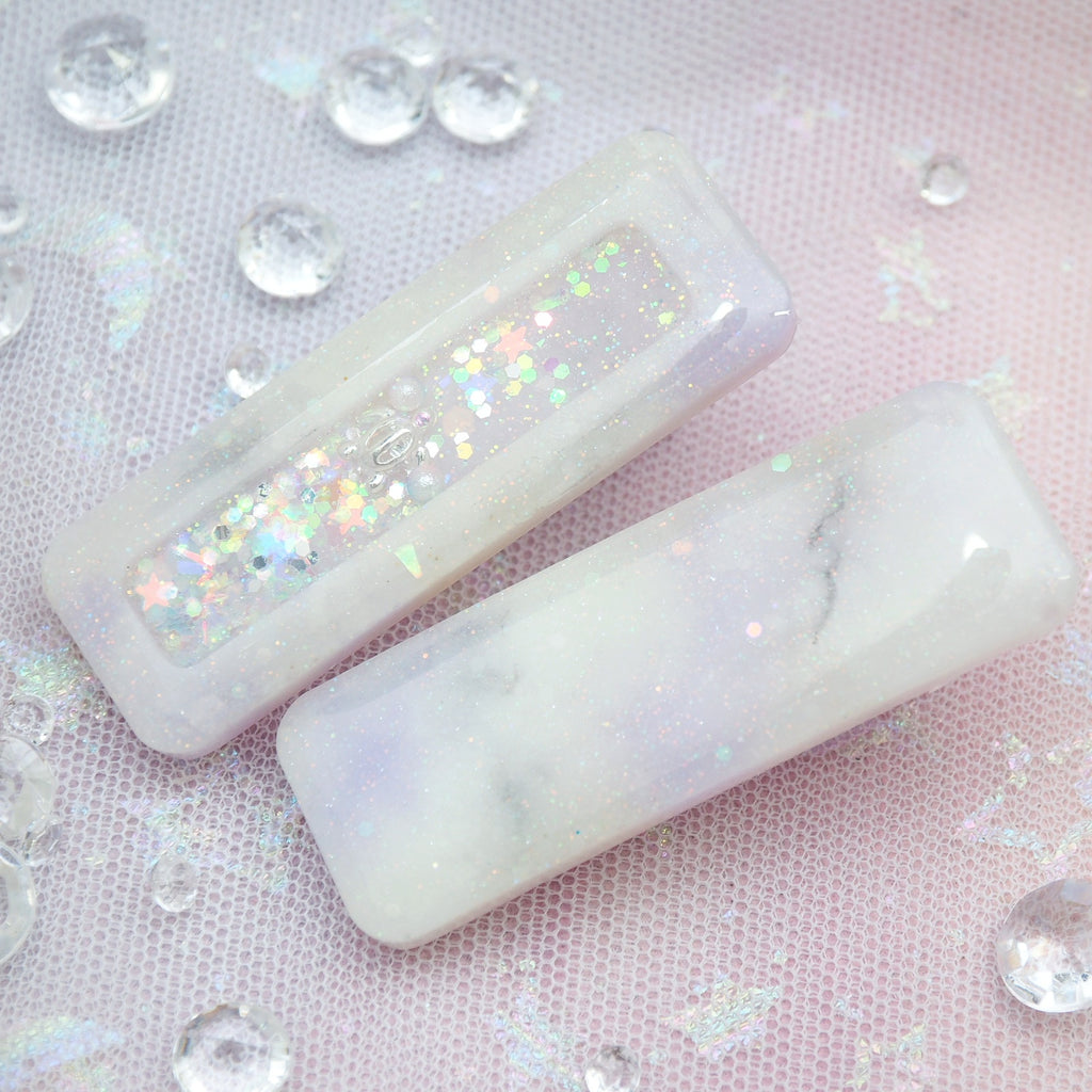 Basic Purple Marble Clip Sets