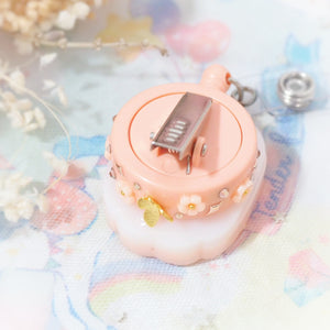 Ginger Paw Badge Reel (Peach Reel)