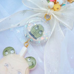 Double sided Painted Boh Charm