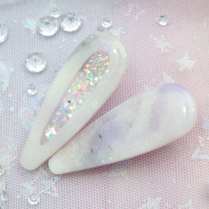 Basic Purple Marble Clip Sets