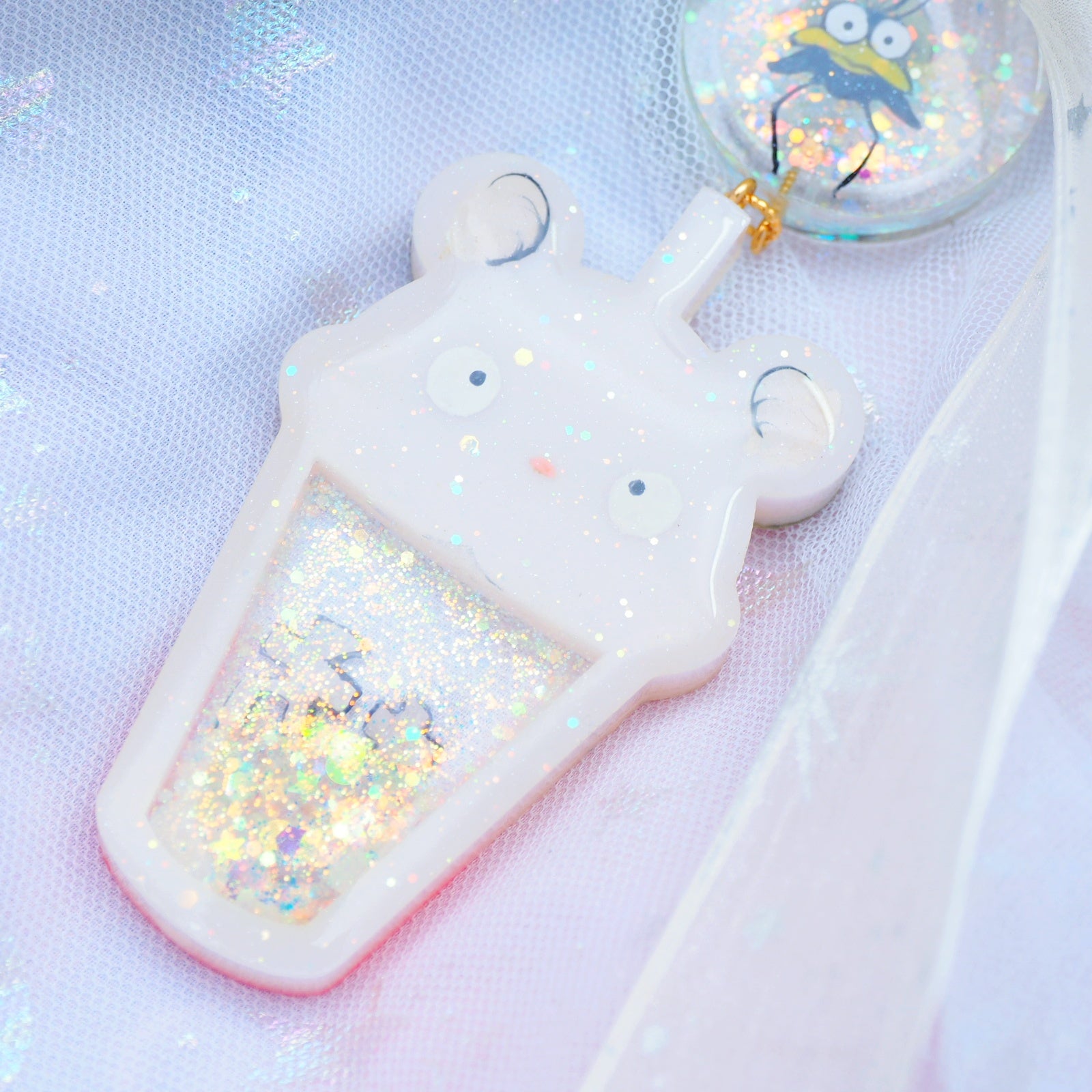 Double sided Painted Boh Charm