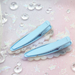 Basic Purple Marble Clip Sets
