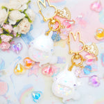 Glowy Ghostie Bun Charms