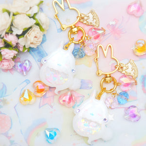 Glowy Ghostie Bun Charms