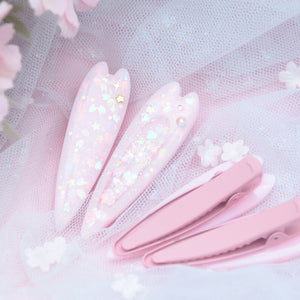 Sakura Petals Barrette Set A (5cm clip)