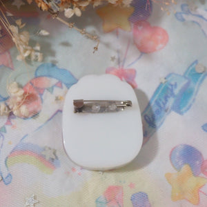 Chasing Butterflies Rainbow Paw Brooch