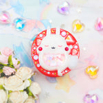 Strawberry Ghostie Bun Grip (Glows)