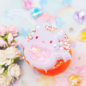 ルナ森 Lilac Froot Bat Grip (Glowing Rhinestones)