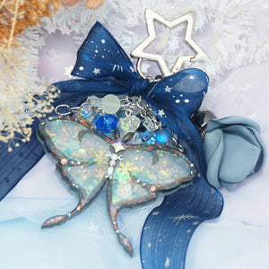 Bejewelled Lepidoptera Luna Moth Charm