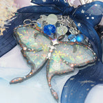 Bejewelled Lepidoptera Luna Moth Charm