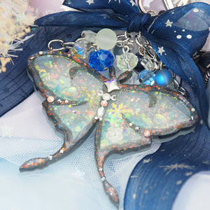 Bejewelled Lepidoptera Luna Moth Charm
