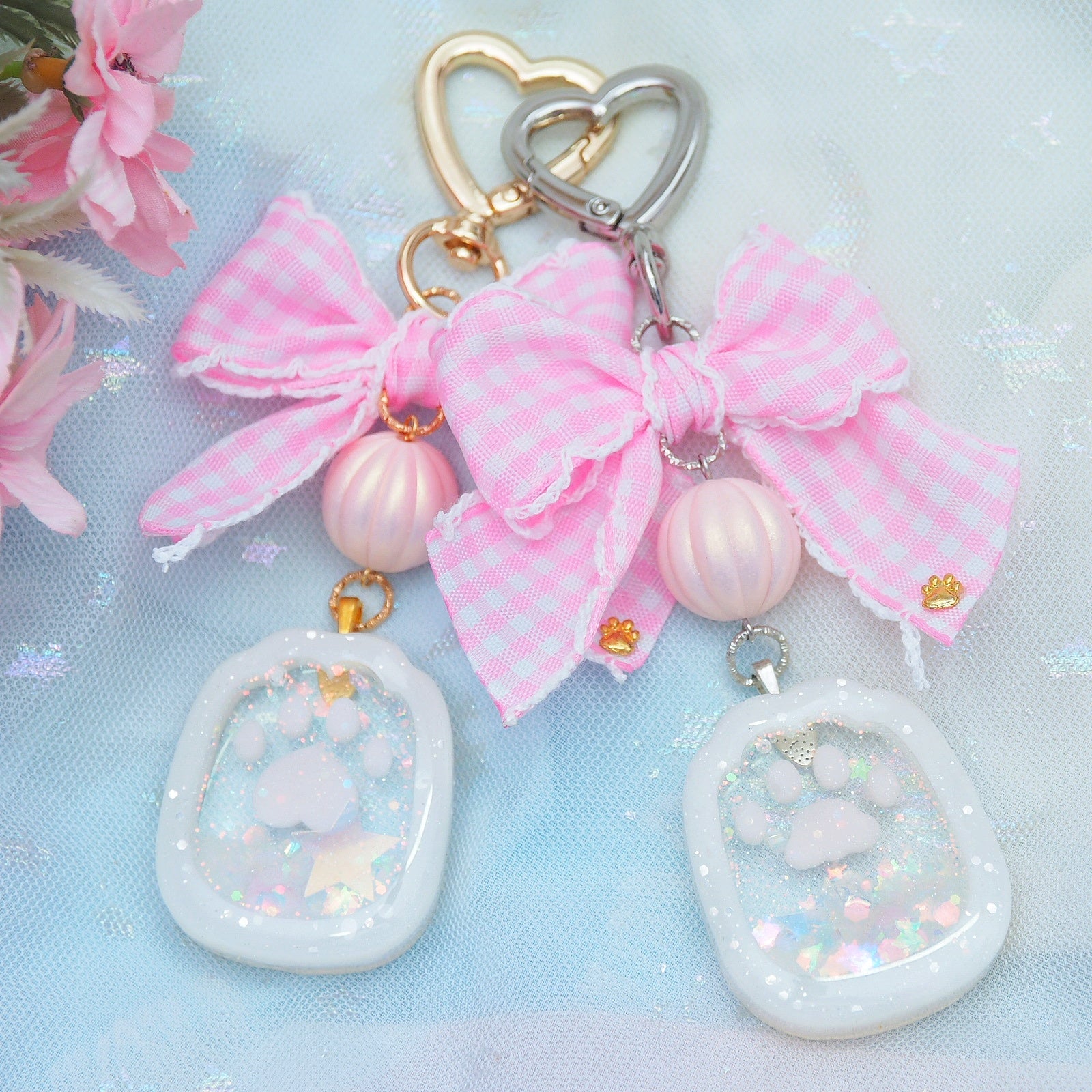 White Kitty Pawpaw Charm
