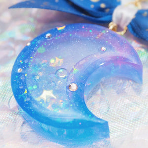 Over the Moon Charm (Glows)