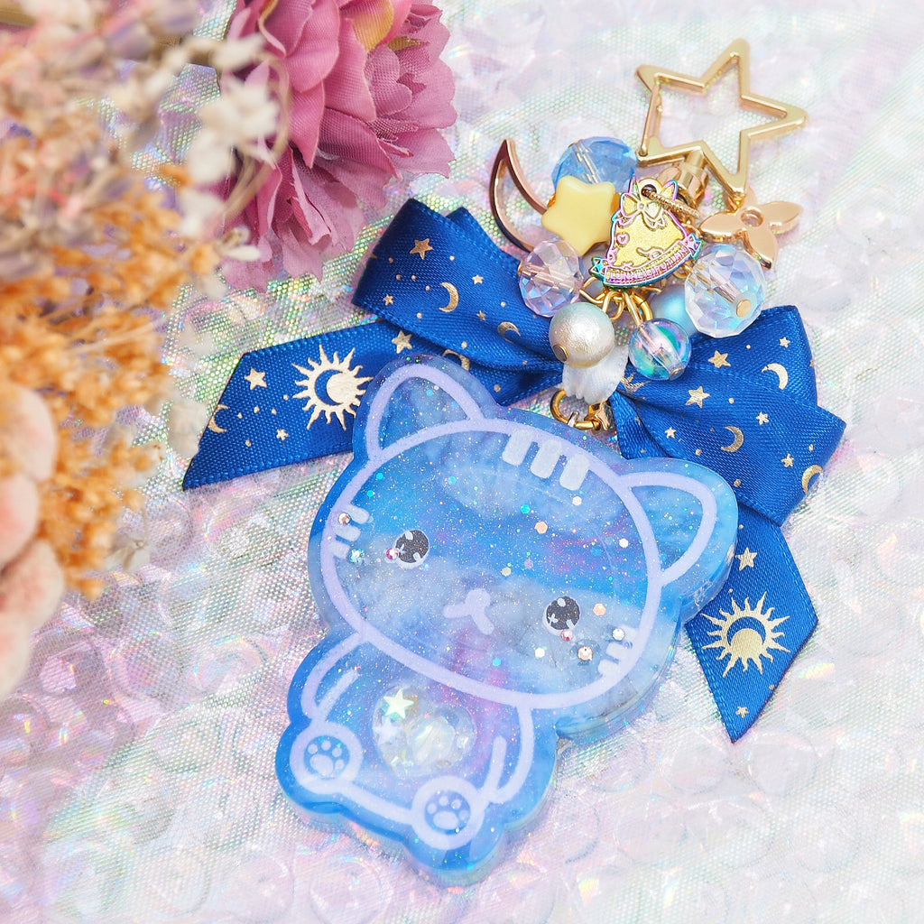 Gemstone Galacticat Charm