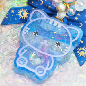 Gemstone Galacticat Charm