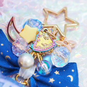Gemstone Galacticat Charm