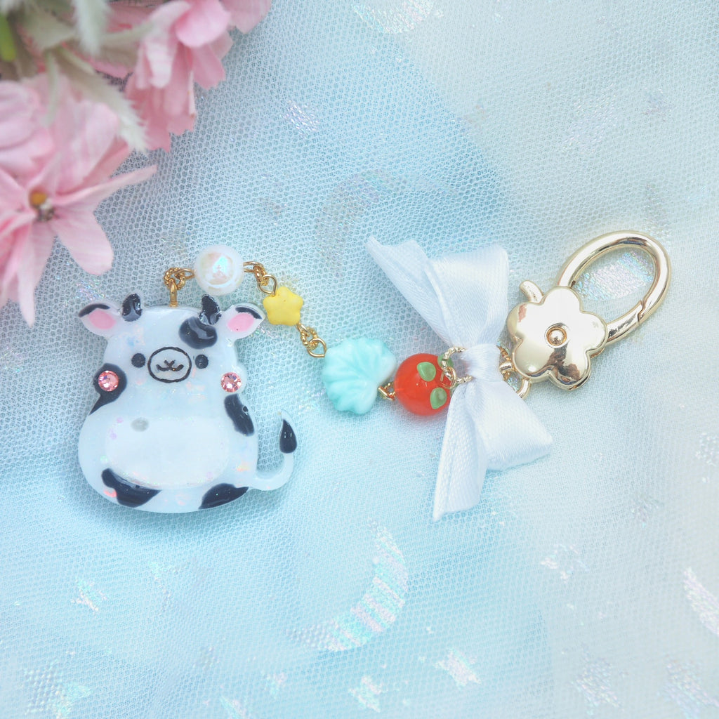 Dangly Moo Fresh Milk Charm