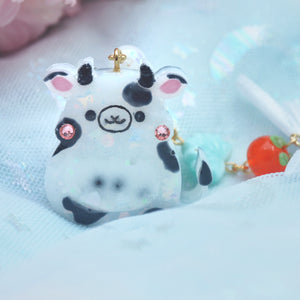 Dangly Moo Fresh Milk Charm