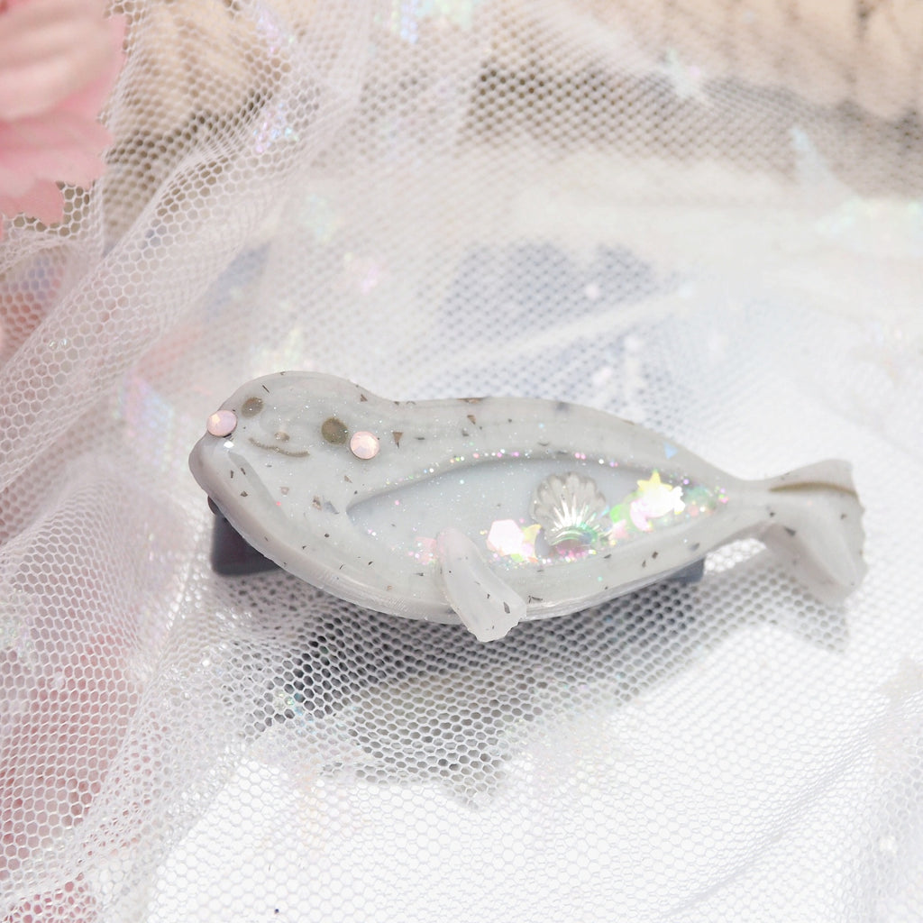 Baby Harbour Seal Clip (4cm clip)