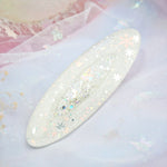 Snowstorm Barrette (Oval)