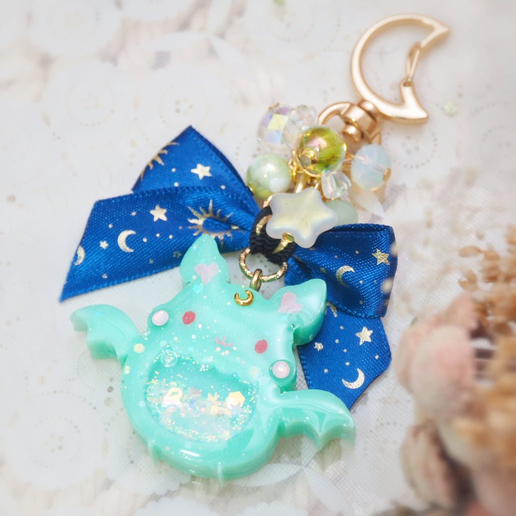 Green Froot Bat Charm (glows)