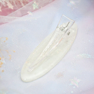 Snowstorm Barrette (Oval)