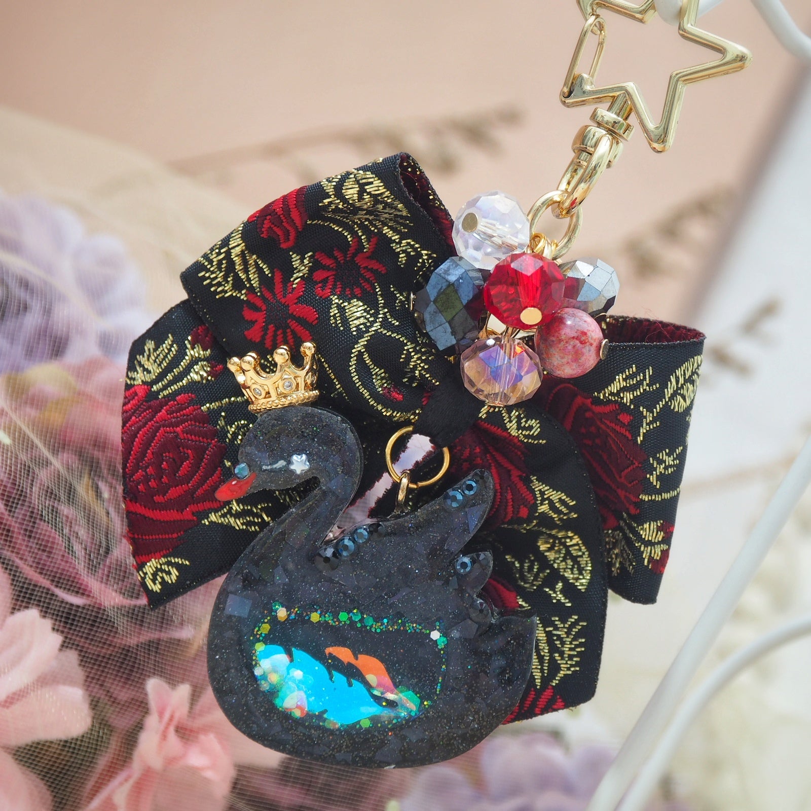 Black Swan Charm