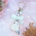 Shima Enaga Handpainted Birb Charm