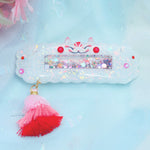 Kitsune Clasp Barrette (Cloud Bar)