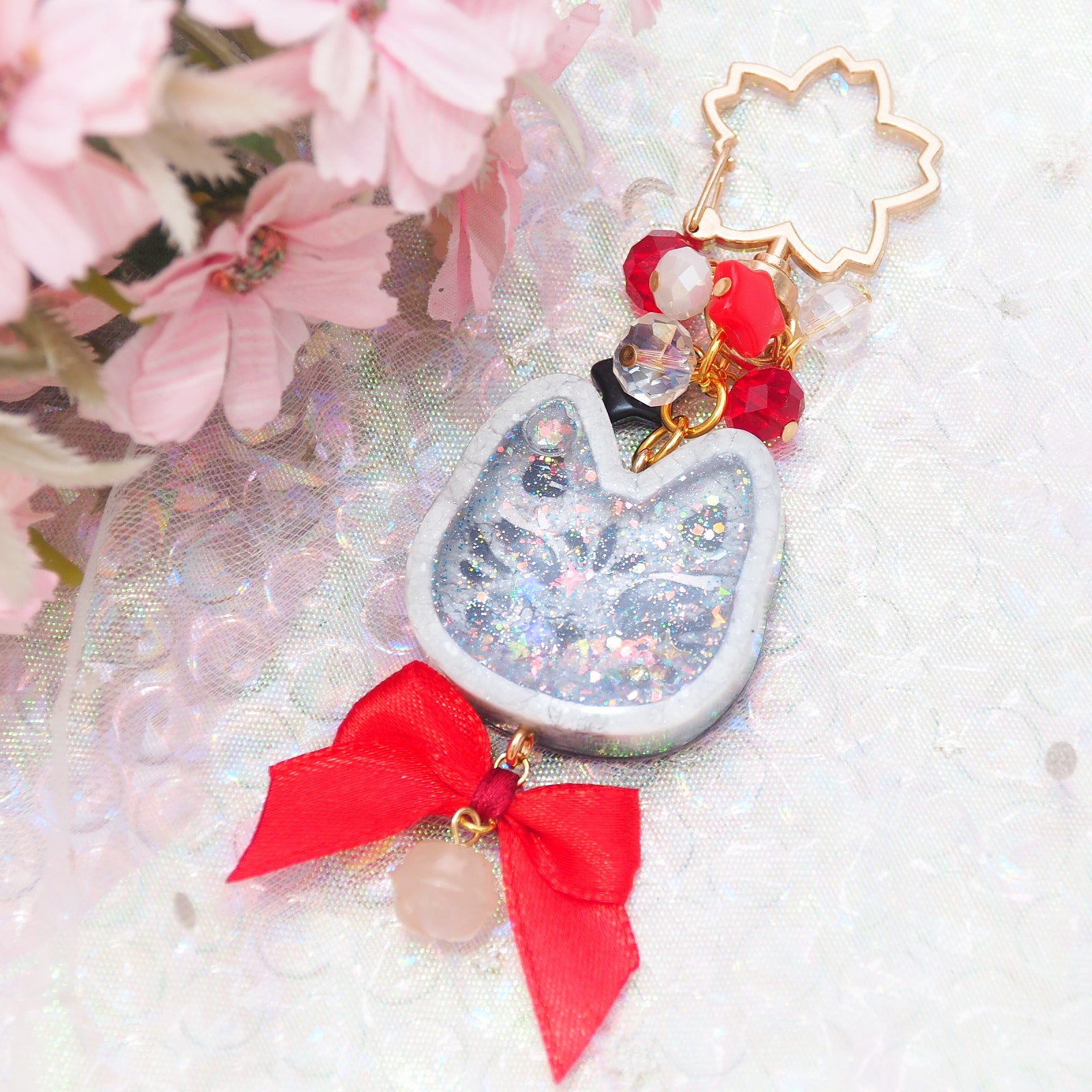 Stone Kitsune Charm