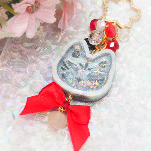 Stone Kitsune Charm