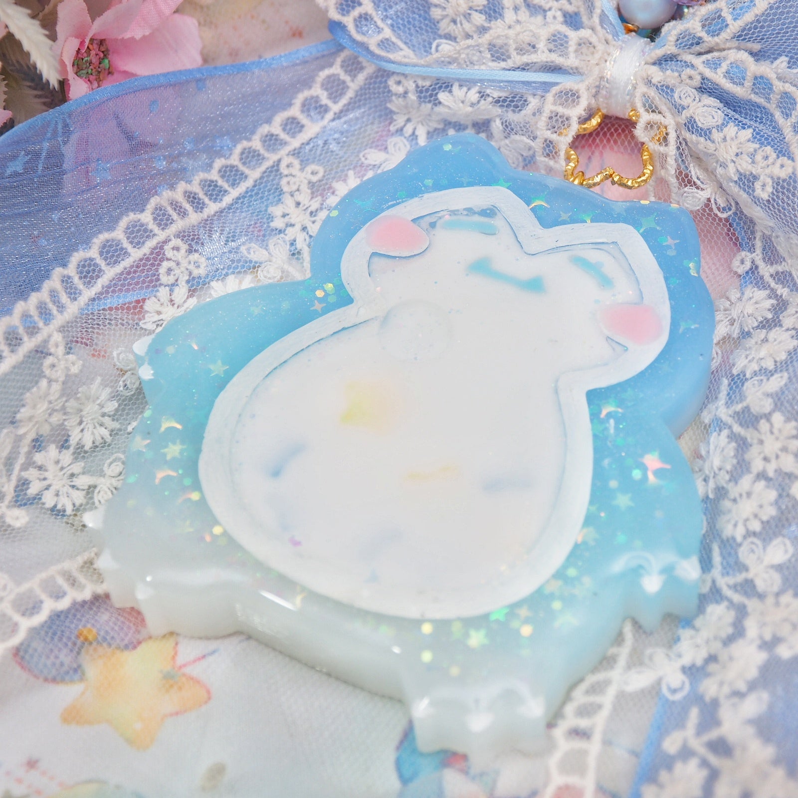 Starlight Boba Belly Chunky Charm (Glowing)