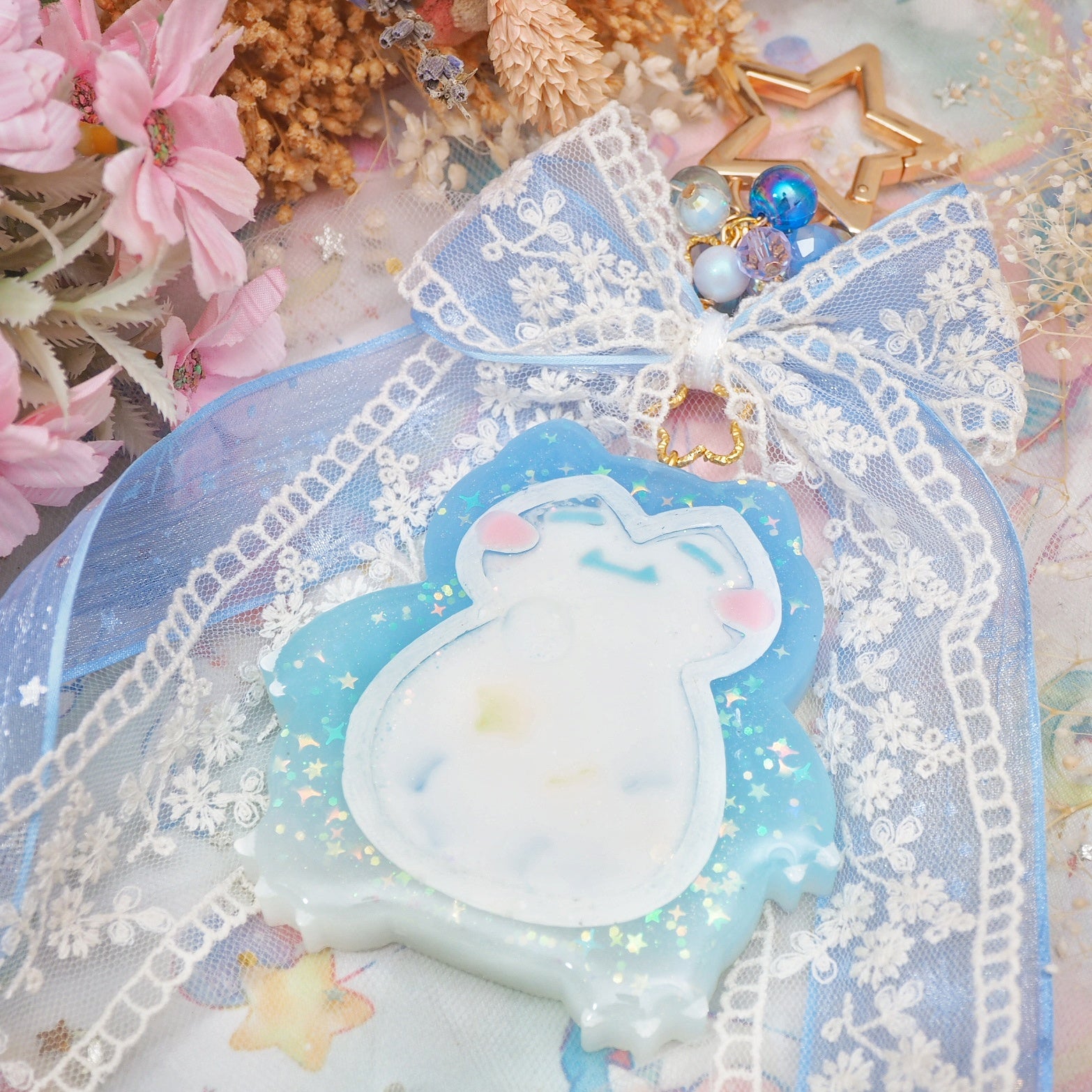 Starlight Boba Belly Chunky Charm (Glowing)