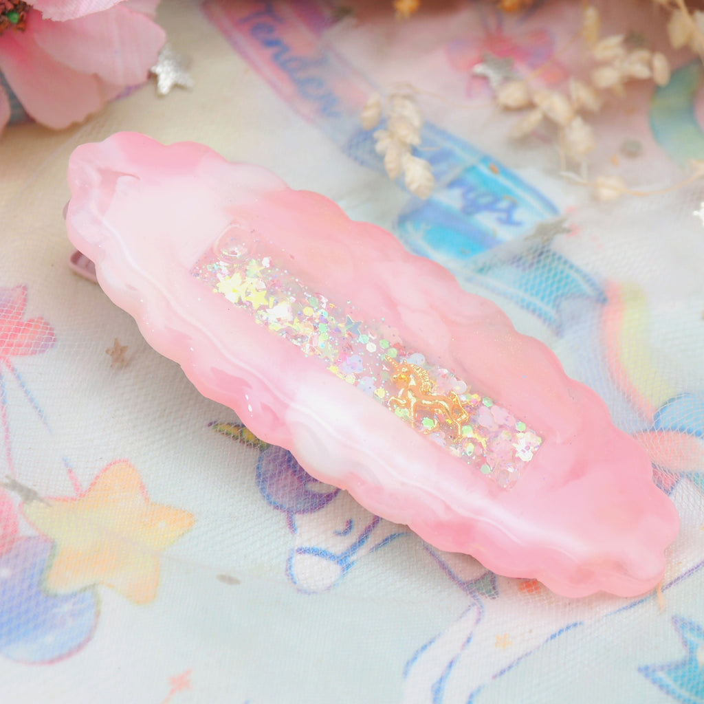 Unicorn Odyssey Shaker Barette