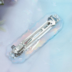 Delicate Fairy Clasp Barrette (Cloud Bar)