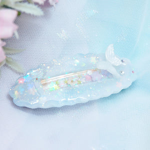 Delicate Fairy Clasp Barrette (Cloud)