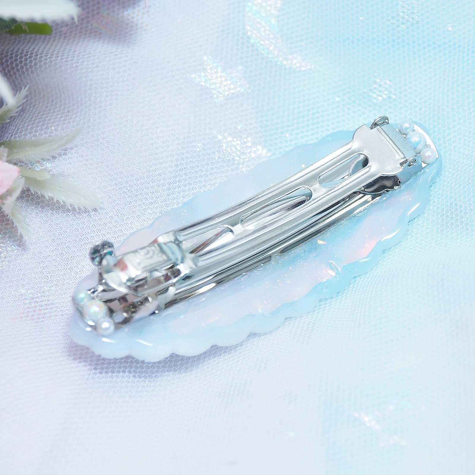 Delicate Fairy Clasp Barrette (Cloud)
