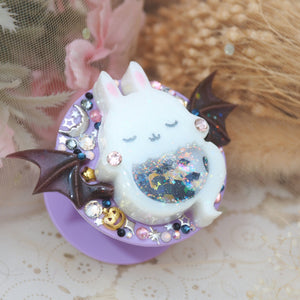Ghostie Bat Bun Grip (Glows)