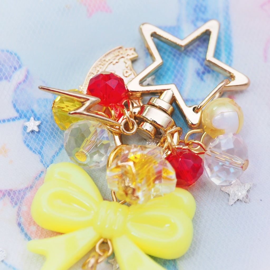 Painted PikaPeko Candy Charm