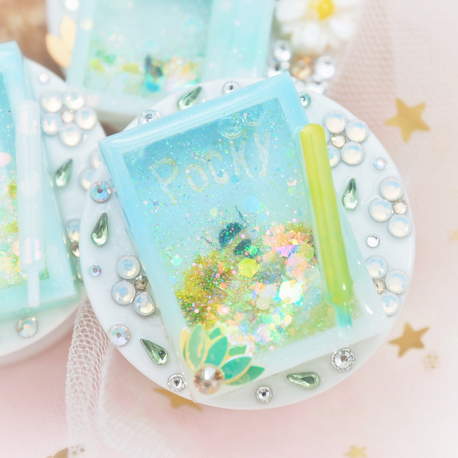 Sunflower fields Pocky phone grip