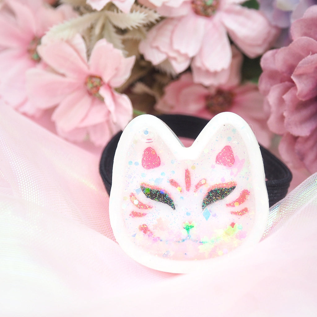 Glowing Kitsune Hairtie