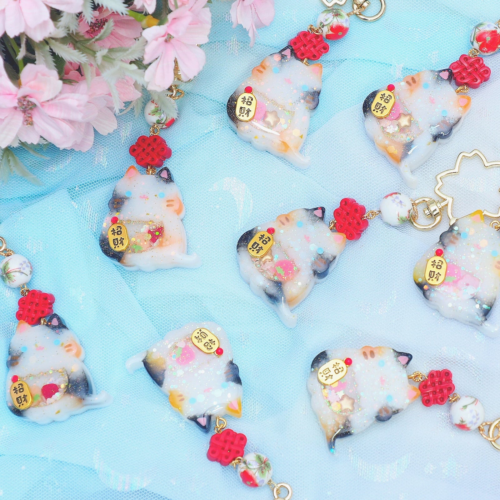 Mini Maneki Neko Charm