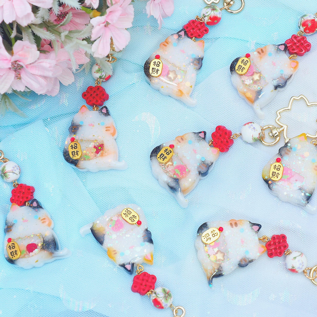 Mini Maneki Neko Charm